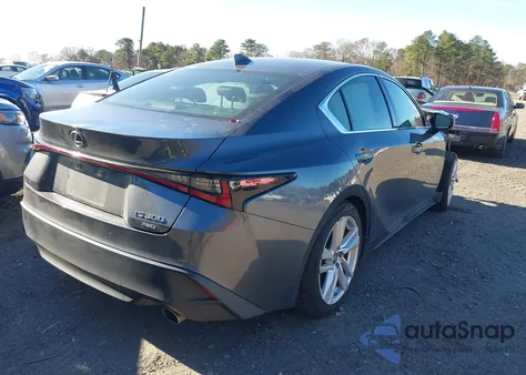 2021 Lexus Is 300 из США, поврежденный, VIN JTHC81F23M5046305